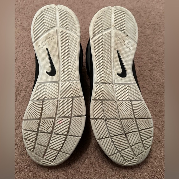 Nike Team Hustle D7 Retro Black Basketball High Top Shoes Athletic Sneakers 3Y - Picture 14 of 14